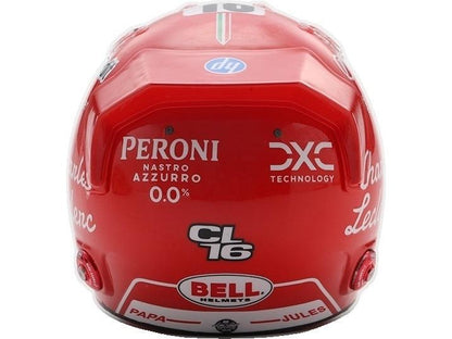 Charles Leclerc F1 Italian GP 2025 Helmet 1:5 Scale Resin Replica – Looksmart