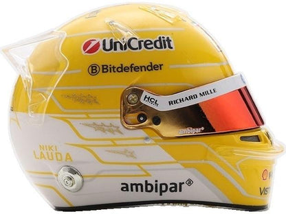 Lewis Hamilton F1 Italian GP 2025 Helmet 1:5 Scale Resin Replica – Looksmart
