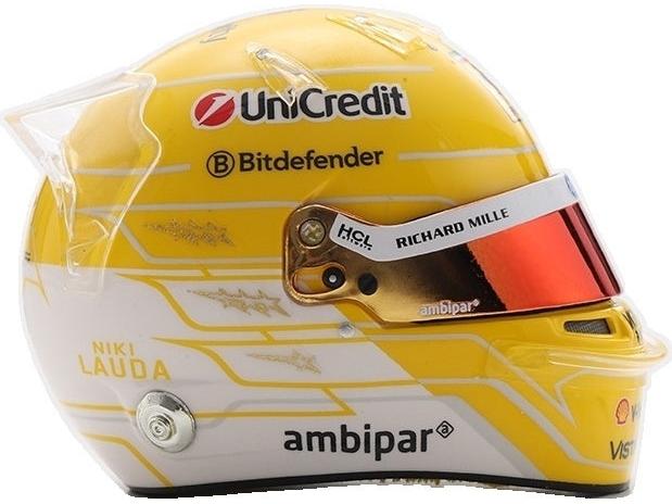 Lewis Hamilton F1 Italian GP 2025 Helmet 1:5 Scale Resin Replica – Looksmart