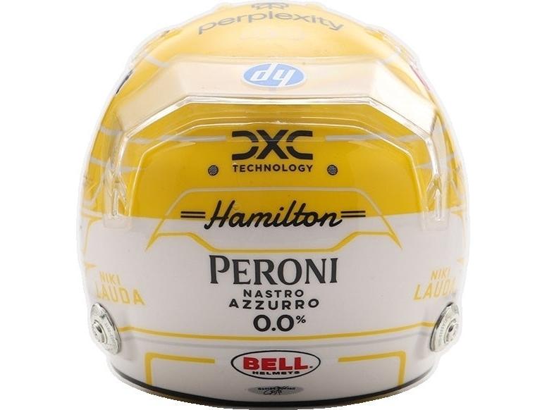 Lewis Hamilton F1 Italian GP 2025 Helmet 1:5 Scale Resin Replica – Looksmart