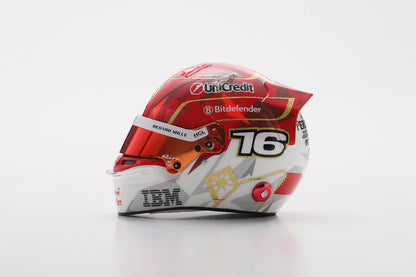 Charles Leclerc F1 Las Vegas GP 2025 Helmet 1:5 Scale Resin Replica – Looksmart