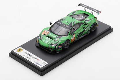 Ferrari 488 GTE EVO #75 Iron Lynx 24H Le Mans 2022 Ehret/Hook/Varrone 1:43 Scale Looksmart Resin Model Car
