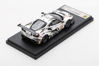 Ferrari 488 GTE EVO #80 Iron Lynx 24H Le Mans 2022 Cressoni/Fisichella/Heistand 1:43 Scale Looksmart Resin Model Car
