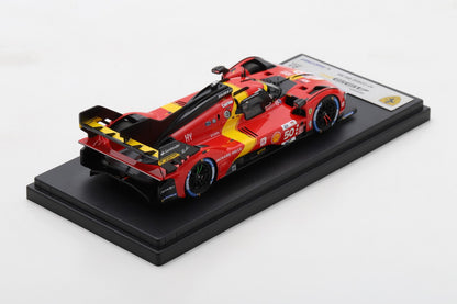 Ferrari 499P #50 Ferrari AF Corse 5th 24H Le Mans 2023 Fuoco/Molina/Nielsen 1:43 Scale Looksmart Resin Model Car