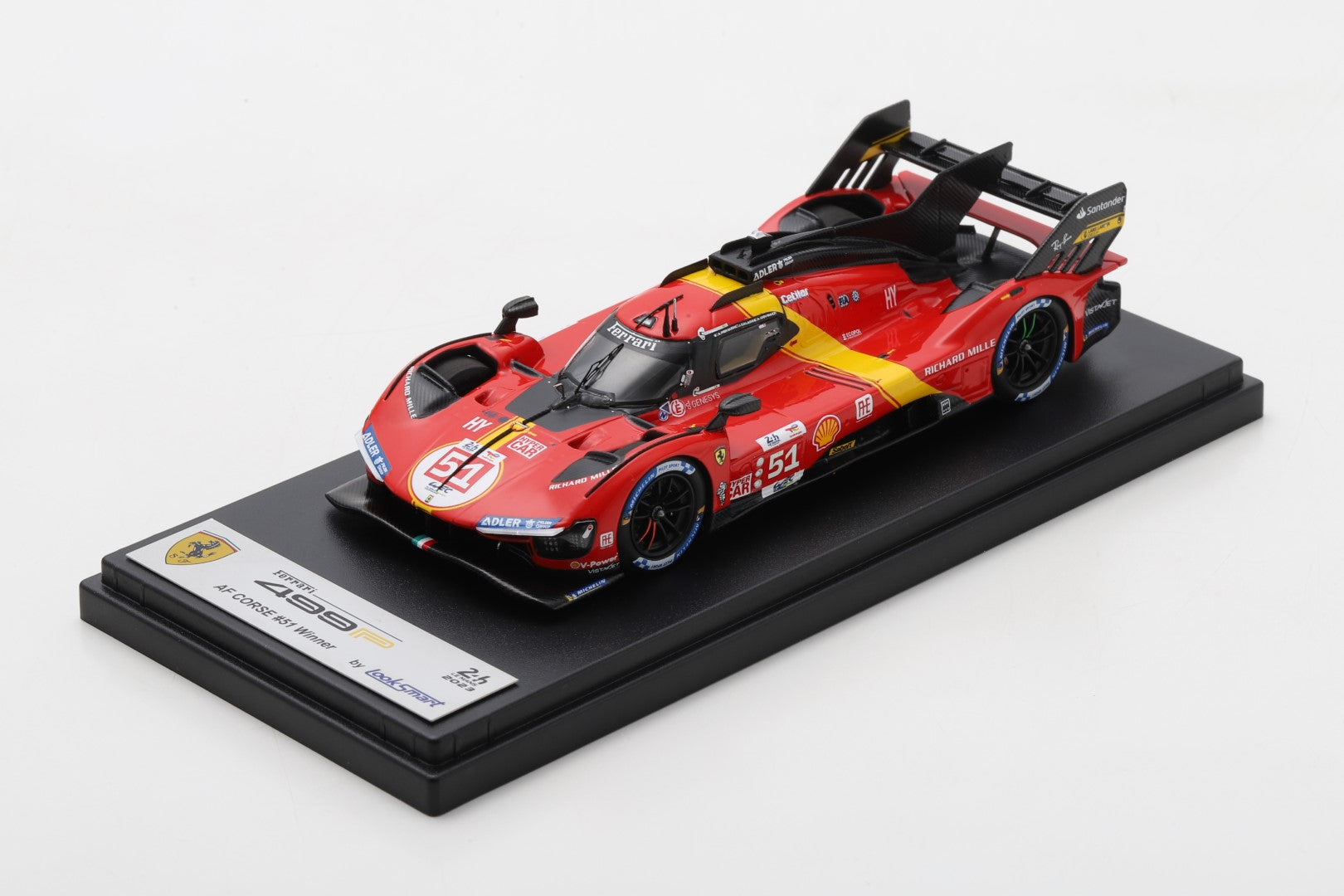 Ferrari 499P #51 Ferrari AF Corse Winner 24H Le Mans 2023 Guidi/Calado/Giovinazzi 1:43 Scale Looksmart Resin Model Car