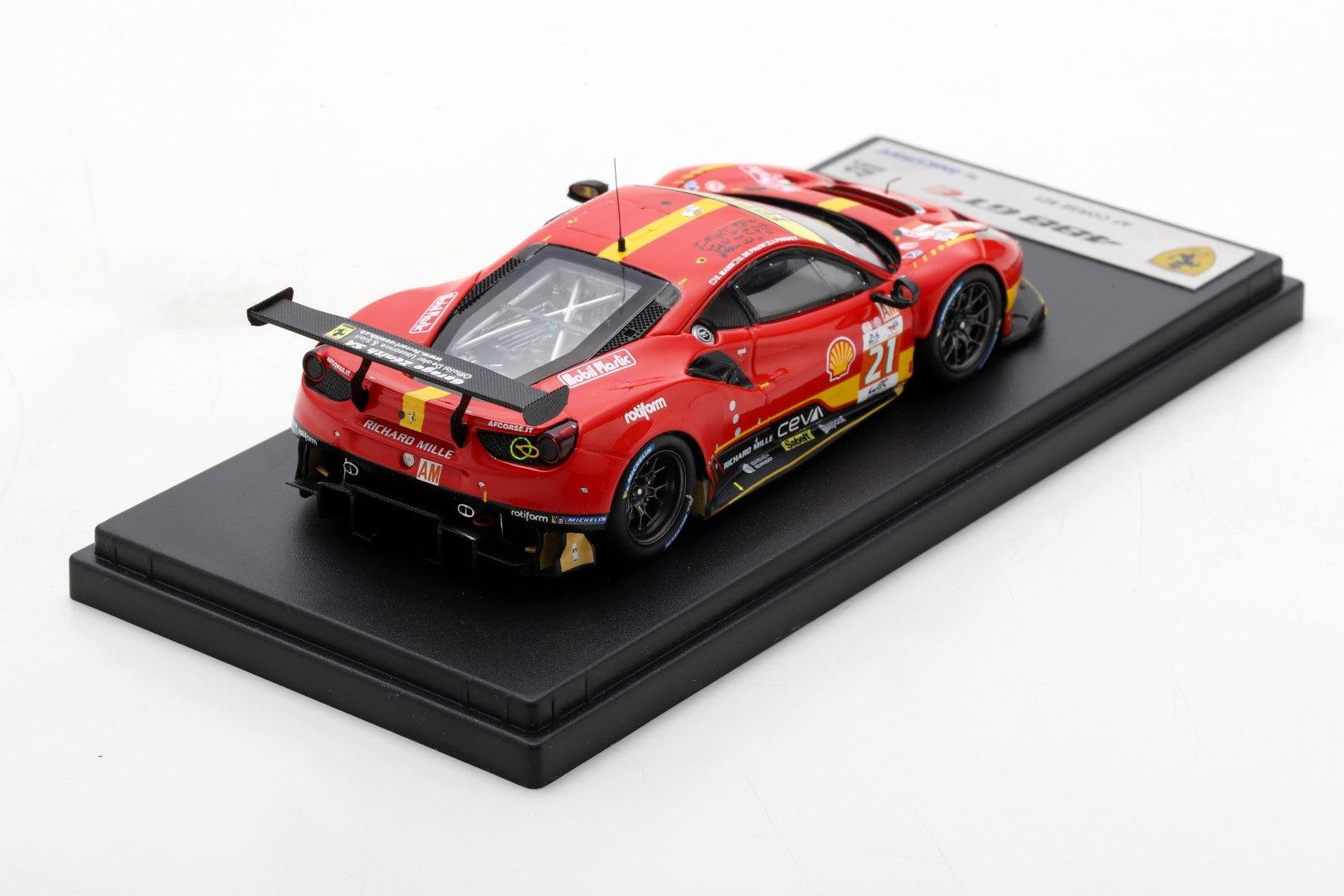 Ferrari 488 GTE EVO #21 AF Corse 24H Le Mans 2023 Mann/Piguet/de Pauw 1:43 Scale Looksmart Resin Model Car