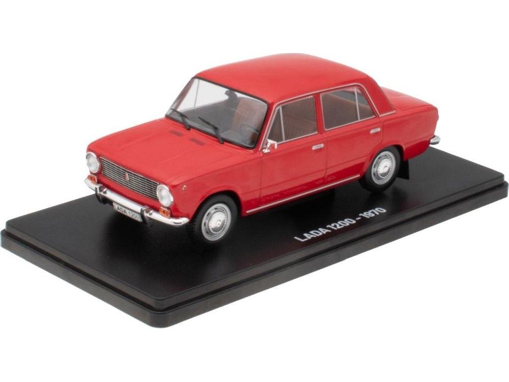 Lada 1200 1970 Red 1:24 Scale Unbranded Diecast Model Car-Unbranded-Diecast Model Centre