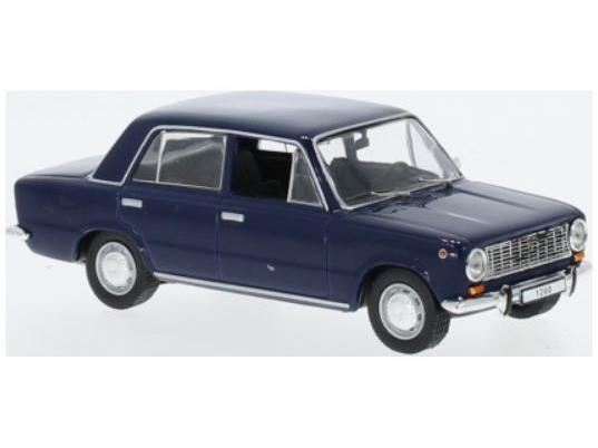 Lada 1200 Blue 1970 1:43 Scale IXO Diecast Model Car-IXO-Diecast Model Centre