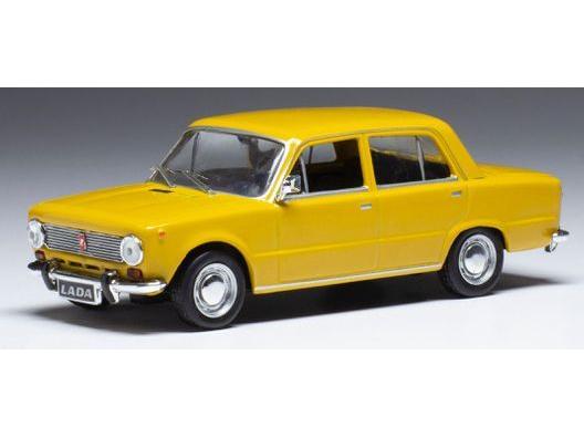 Lada 1200 Yellow 1970 1:43 Scale IXO Diecast Model Car-IXO-Diecast Model Centre