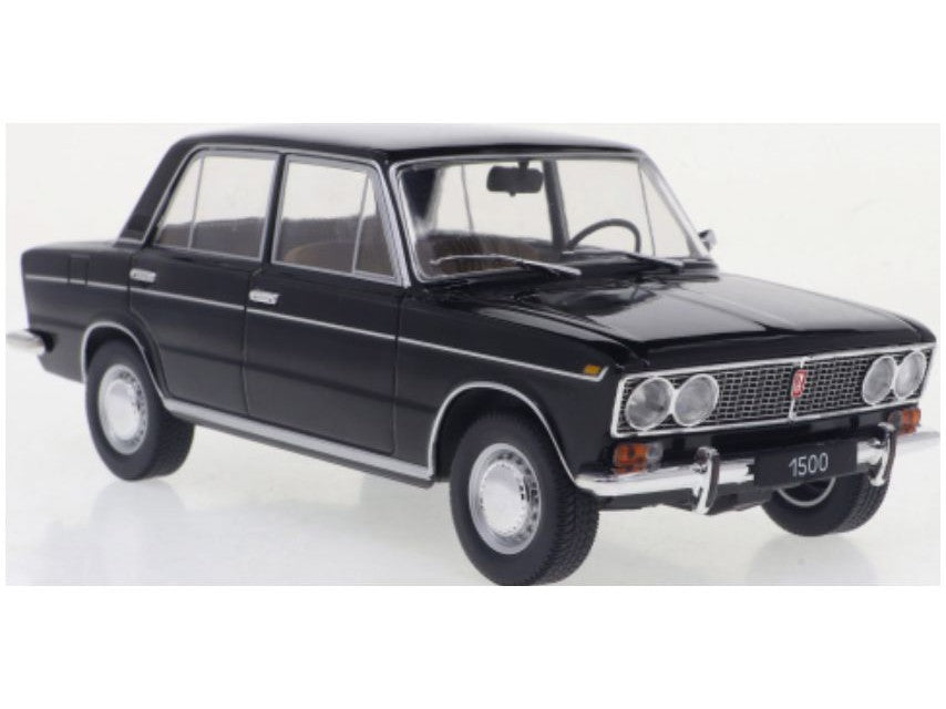 Lada 1500 1977 black - 1:24 Scale Model Car-WhiteBox-Diecast Model Centre