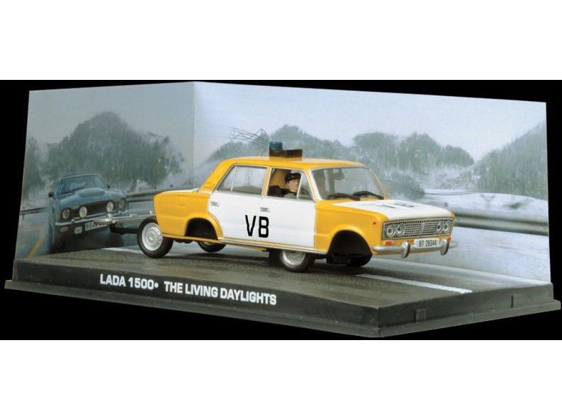 Lada 1500 police car - James Bond The Living Daylights 1:43 Scale Unbranded Diecast Model-Unbranded-Diecast Model Centre