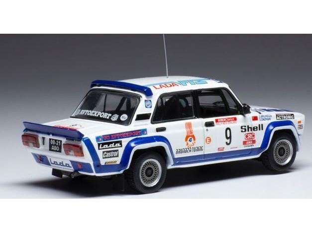 Lada 2105 VFTS #9 Rallye WM Rallye Neuseeland 1985 S.Brundza/S.Dadvani 1:43 Scale IXO Diecast Model Car-IXO-Diecast Model Centre