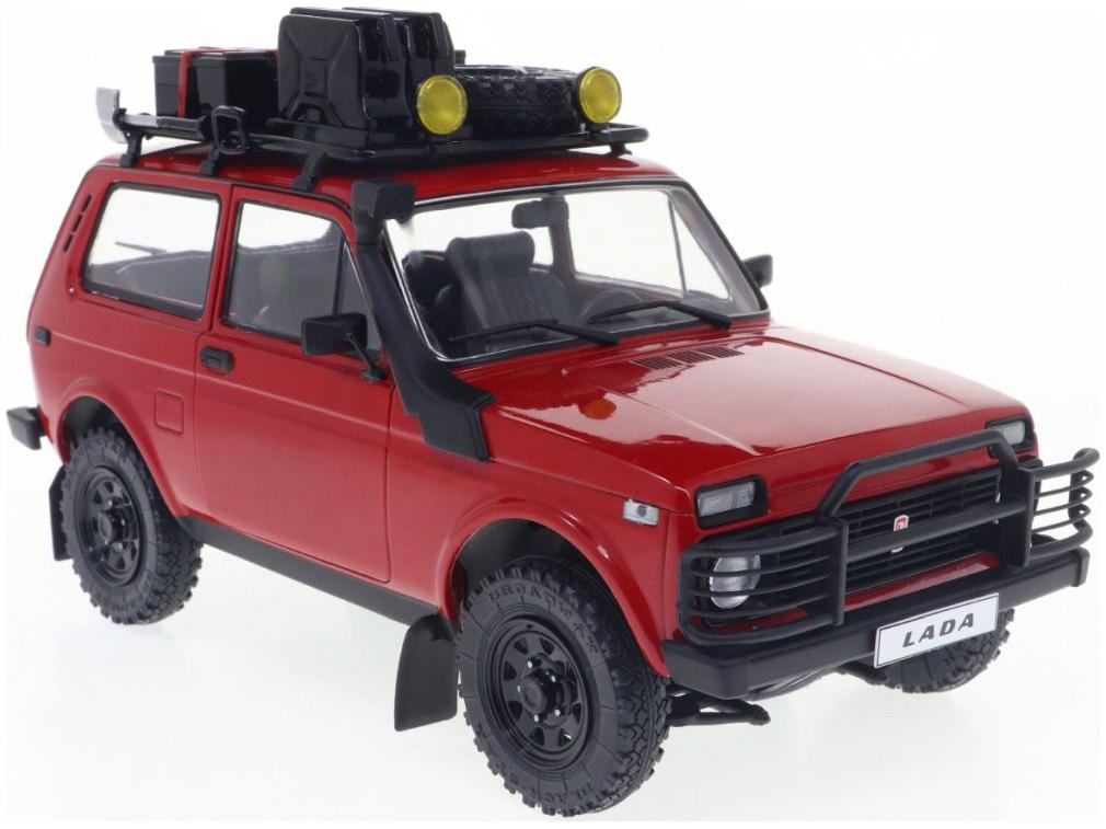 Lada Niva Red 1980 1:18 Scale Solido Diecast Model Car-Solido-Diecast Model Centre