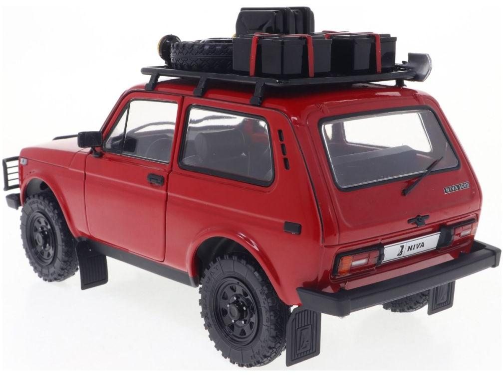 Lada Niva Red 1980 1:18 Scale Solido Diecast Model Car-Solido-Diecast Model Centre