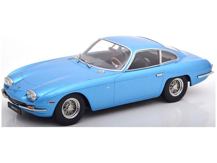 Lamborghini 400 GT 2+2 1966 Light Blue Metallic 1:18 Scale KK Scale Diecast Model Car-KK Scale-Diecast Model Centre