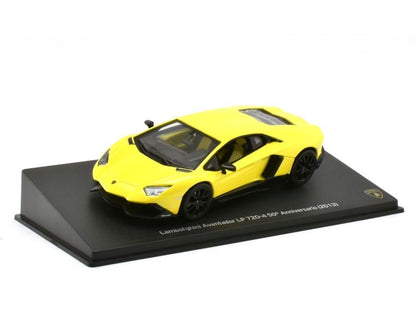 Lamborghini Aventador LP 720-4 50th Anniversary 2013 - Yellow 1:43 Scale Unbranded Diecast Model Car-Unbranded-Diecast Model Centre
