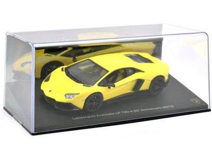 Lamborghini Aventador LP 720-4 50th Anniversary 2013 - Yellow 1:43 Scale Unbranded Diecast Model Car-Unbranded-Diecast Model Centre