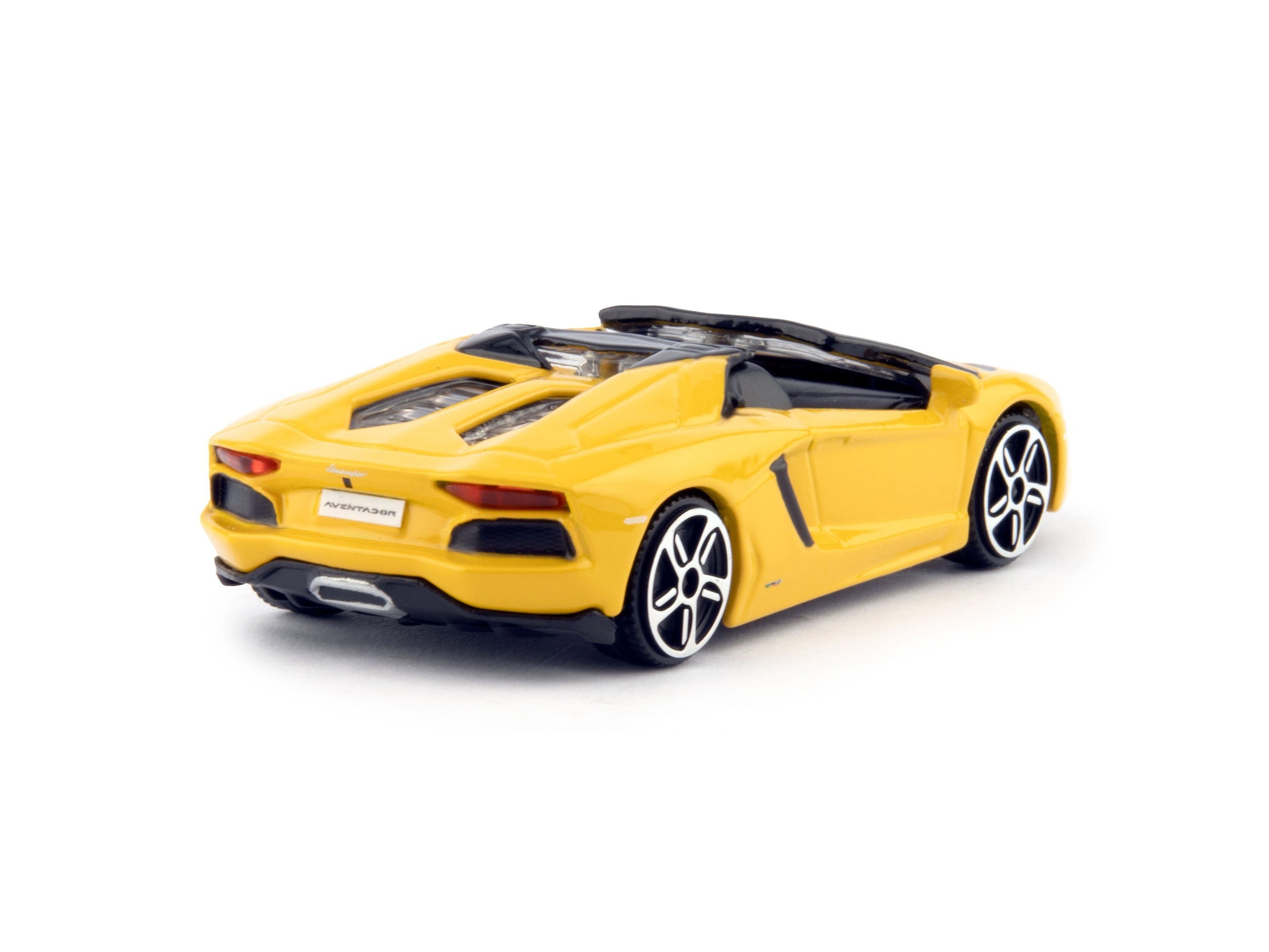 Lamborghini Aventador Roadster 2013 yellow - 1:43 Scale Toy Car-Bburago-Diecast Model Centre