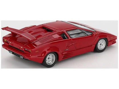 Lamborghini Countach 25th Anniversary Red (LHD) 1:64 Scale MINI GT Diecast Model Car-MINI GT-Diecast Model Centre