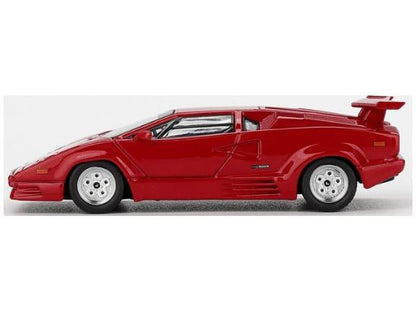 Lamborghini Countach 25th Anniversary Red (LHD) 1:64 Scale MINI GT Diecast Model Car-MINI GT-Diecast Model Centre