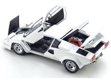 Lamborghini Countach LP400 S White 1:18 Scale Diecast Model Car – Kyosho-Kyosho-Diecast Model Centre