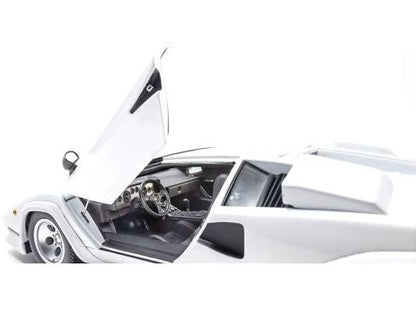 Lamborghini Countach LP400 S White 1:18 Scale Diecast Model Car – Kyosho-Kyosho-Diecast Model Centre