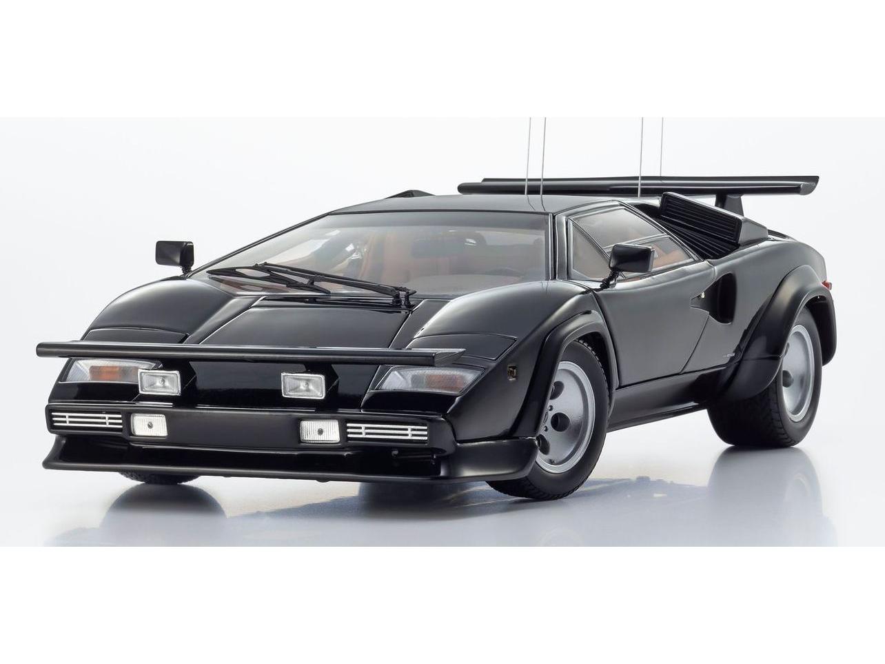 Lamborghini Countach LP400S The Cannonball Run Black 1:18 Scale Kyosho Diecast Model Car-Kyosho-Diecast Model Centre