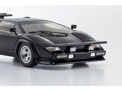 Lamborghini Countach LP400S The Cannonball Run Black 1:18 Scale Kyosho Diecast Model Car-Kyosho-Diecast Model Centre