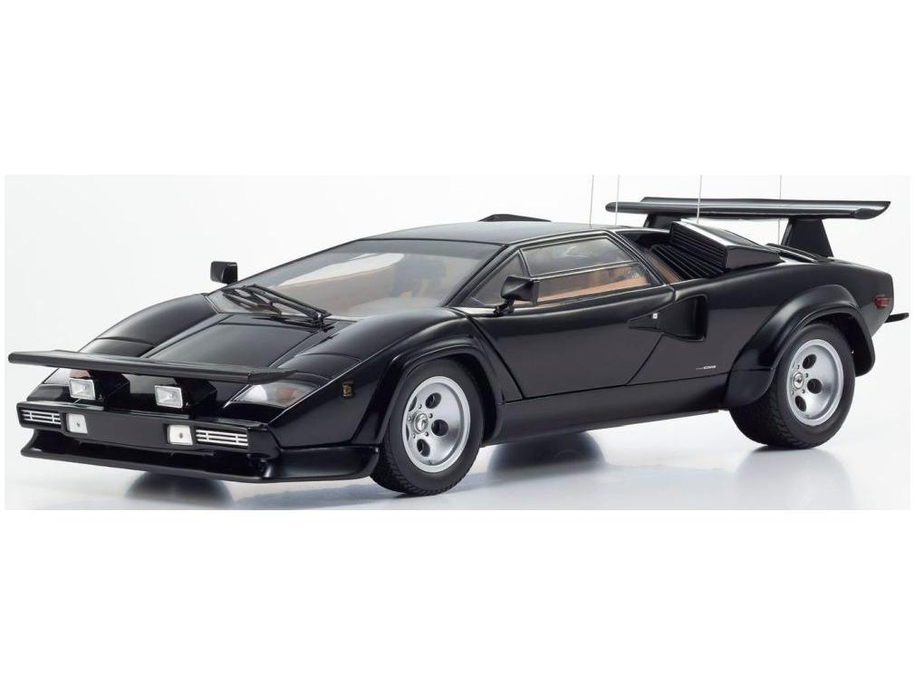 Lamborghini Countach LP400S The Cannonball Run Black 1:18 Scale Kyosho Diecast Model Car-Kyosho-Diecast Model Centre