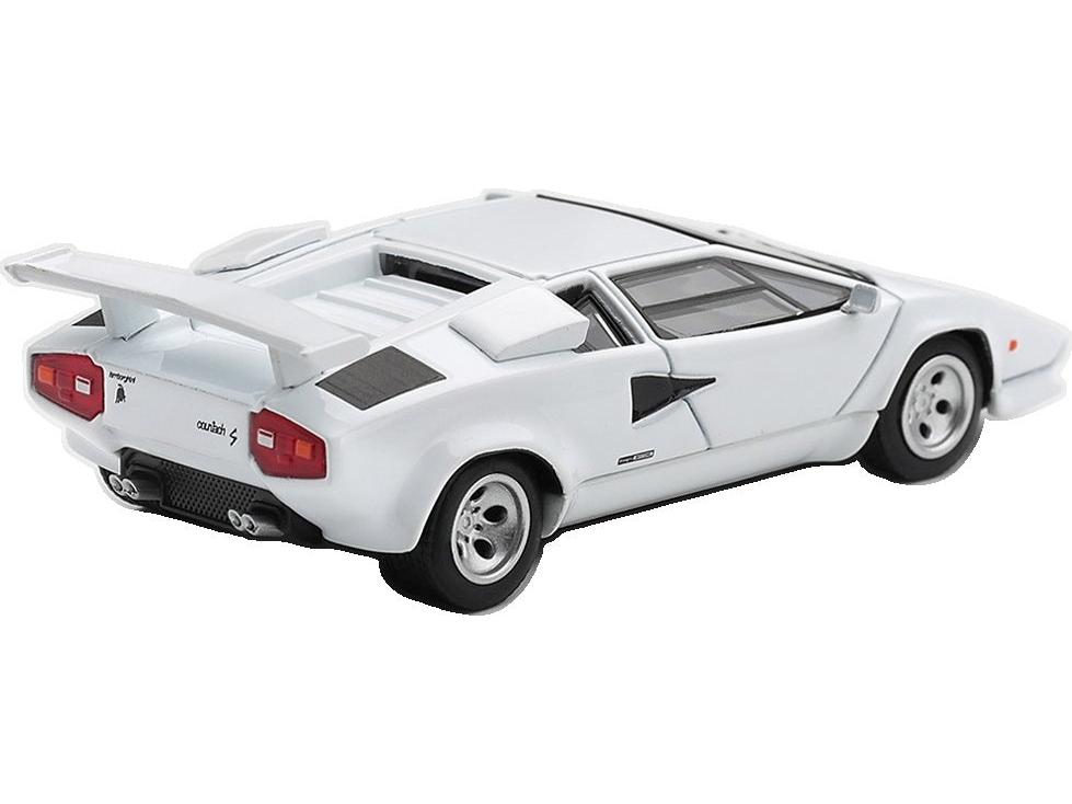 Lamborghini Countach LP500S White (LHD) Blister Packaging 1:64 Scale Diecast Car – MINI GT-MINI GT-Diecast Model Centre