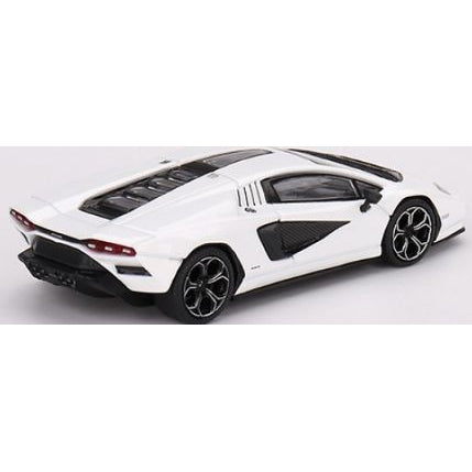 Lamborghini Countach LPI 800-4 Bianco Siderale - 1:64 Scale Diecast Model Car-MINI GT-Diecast Model Centre