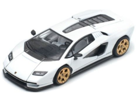 Lamborghini Countach LPI 800-4 Bianco Siderale - 1:64 Scale Model Car-Pop Race-Diecast Model Centre