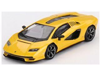 Lamborghini Countach LPI 800-4 New Giallo Orion (LHD) 1:64 Scale MINI GT Diecast Model-MINI GT-Diecast Model Centre