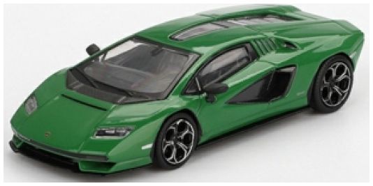 Lamborghini Countach LPI 800-4 Verde Medio (LHD) (Blister Packaging) 1:64 Scale MINI GT Diecast Model-MINI GT-Diecast Model Centre
