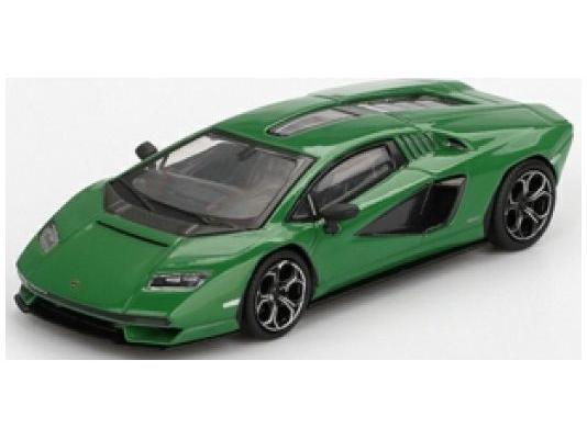 Lamborghini Countach LPI 800-4 Verde Medio (LHD) (Blister Packaging) 1:64 Scale MINI GT Diecast Model-MINI GT-Diecast Model Centre