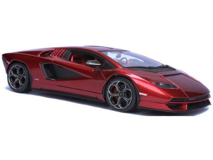 Lamborghini Countach LPI 800-4 red metallic - 1:24 Scale Diecast Model Car-Bburago-Diecast Model Centre