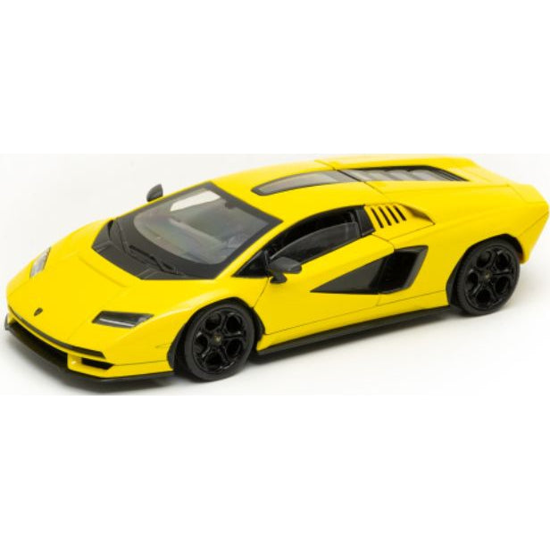 Lamborghini Countach LPI 800-4 yellow metallic - 1:24 Scale Model Car-Welly-Diecast Model Centre