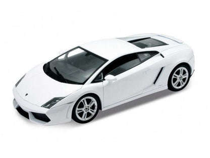 Lamborghini Gallardo LP560-4 White 1:24 Scale Welly Diecast Model-Welly-Diecast Model Centre