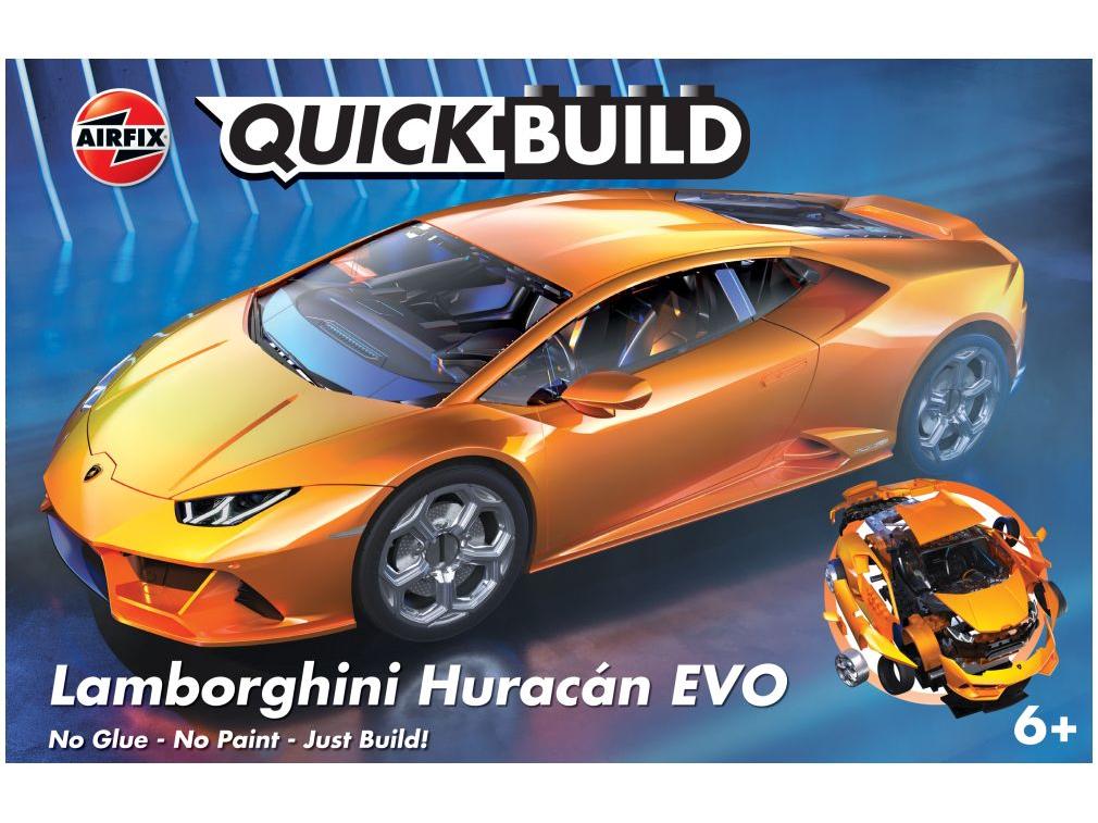 Lamborghini Huracan EVO Airfix QUICKBUILD Plastic Kit-Airfix-Diecast Model Centre