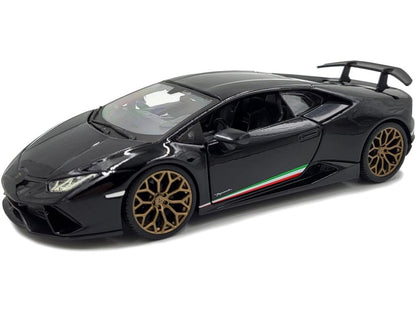 Lamborghini Huracan Performante Limited Edition Black 1:24 Scale Diecast Car – Bburago-Bburago-Diecast Model Centre