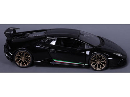 Lamborghini Huracan Performante Limited Edition Black 1:24 Scale Diecast Car – Bburago-Bburago-Diecast Model Centre