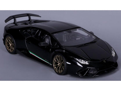 Lamborghini Huracan Performante Limited Edition Black 1:24 Scale Diecast Car – Bburago-Bburago-Diecast Model Centre