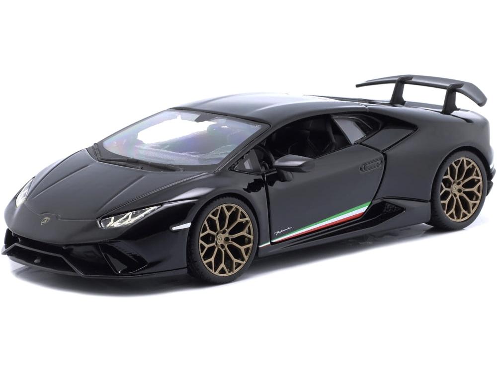 Lamborghini Huracan Performante Limited Edition Black 1:24 Scale Diecast Car – Bburago-Bburago-Diecast Model Centre
