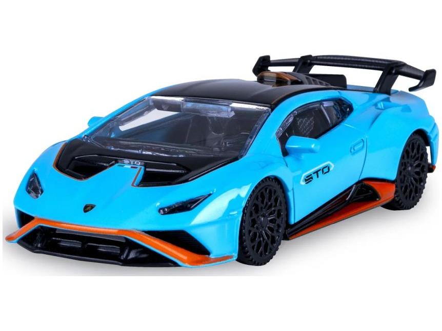 Lamborghini Huracan STO Blue 1:43 Scale Rastar Diecast Toy Car-Rastar-Diecast Model Centre