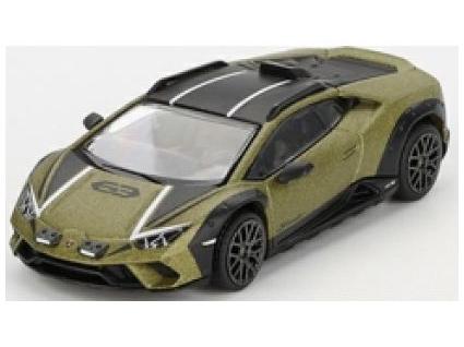 Lamborghini Huracan Sterrato Verde Gea Matt (RHD) 1:64 Scale MINI GT Diecast Model-MINI GT-Diecast Model Centre