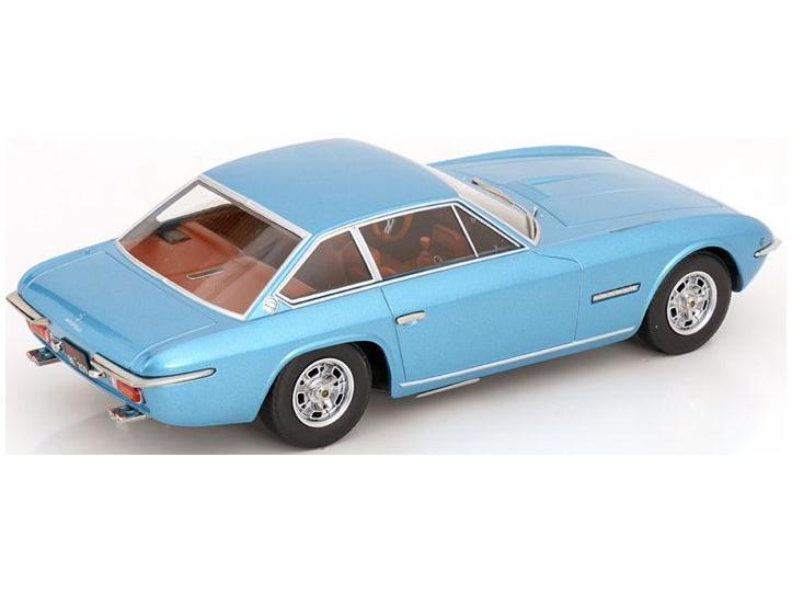Lamborghini Islero S 1969 Light Blue Metallic 1:18 Scale KK Scale Diecast Model Car-KK Scale-Diecast Model Centre