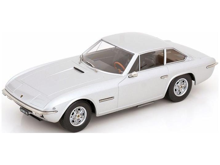 Lamborghini Islero S 1969 Silver 1:18 Scale KK Scale Diecast Model Car-KK Scale-Diecast Model Centre