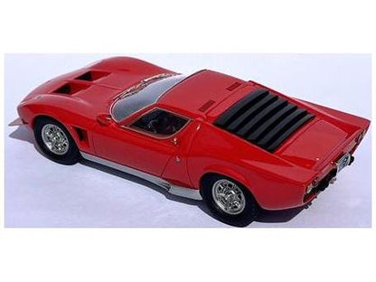 Lamborghini Miura P400S Millechiodi Red 1969 1:43 Scale Matrix Resin Model Car-Matrix-Diecast Model Centre