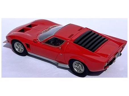 Lamborghini Miura P400S Millechiodi Red 1969 1:43 Scale Matrix Resin Model Car-Matrix-Diecast Model Centre