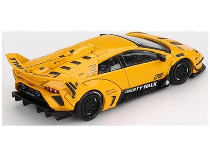 Lamborghini Murcielago GT Evo LB-Silhouette Works Yellow (RHD) 1:64 Scale MINI GT Model Car-MINI GT-Diecast Model Centre